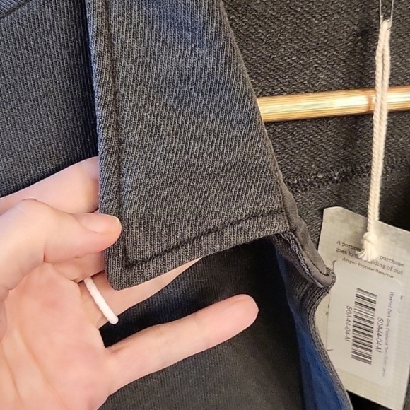 Grace and Lace Fleetwood Terry Duster Jacket Grey M NWT - Picture 5 of 9